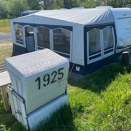 Wohnwagenvermietung Camping-Sylt / Morsum Eksteriør billede