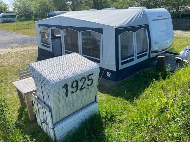 Wohnwagenvermietung Camping-Sylt / Morsum Eksteriør billede